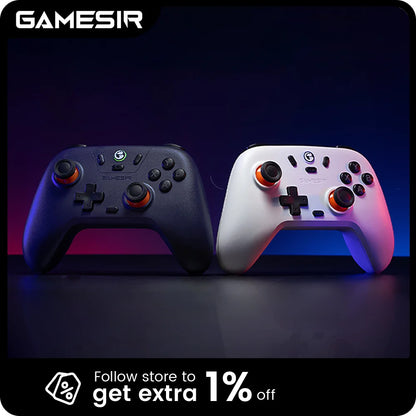 Gamesir Nova Lite Wireless Gamepad, Game Controller for Switch, Android, Ios, PC and Steam Games  Effect PC Joysticks