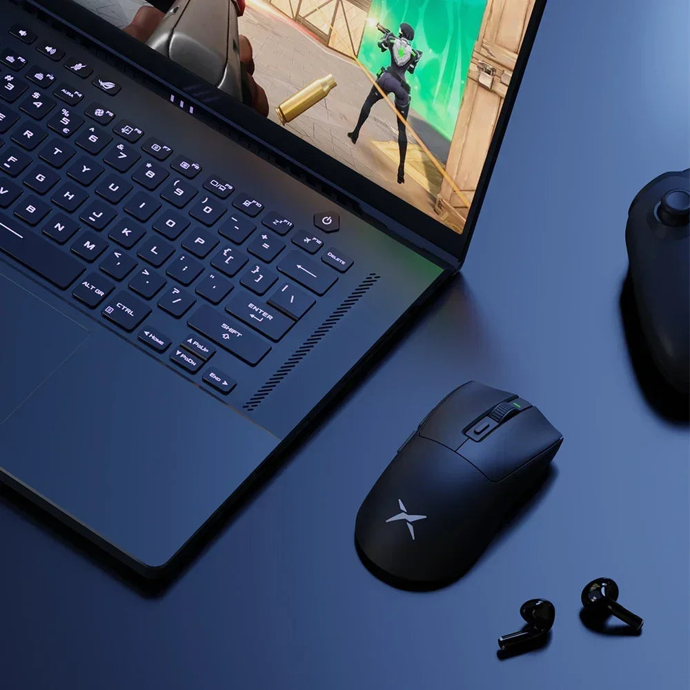 M600 Series Wireless Gaming Mouse 52G Lightweight 2.4G Dual Mode Connection 26000DPI Macro Rechargeable Mice for PC Gamer