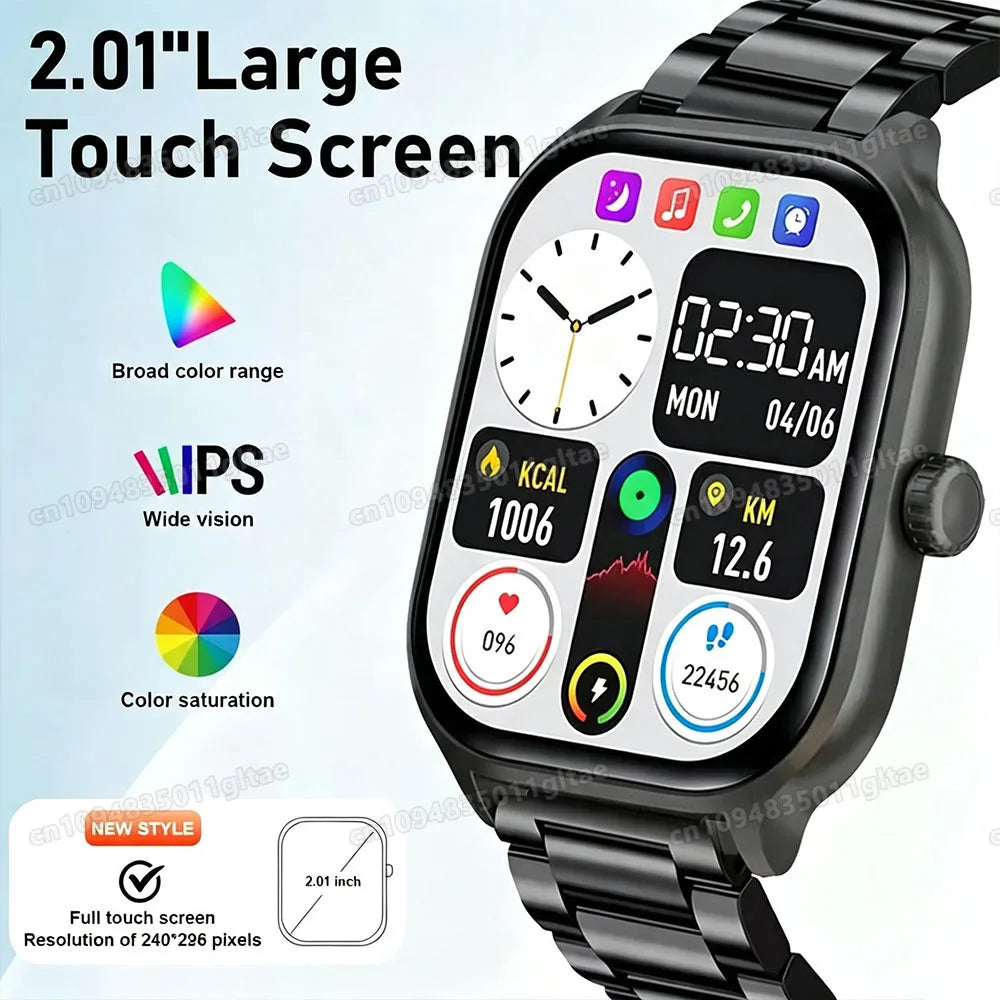 Smartwatch Men Dial to Answer Calls Calorie Tracking Heart Rate Blood Oxygen Monitoring Bluetooth Smart Watches Women Pk HW12