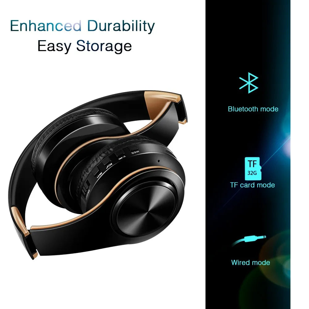 Lossless Player Bluetooth Headphones with Microphone Wireless Stereo Headset Music for Iphone Samsung Xiaomi Mp3 Sports