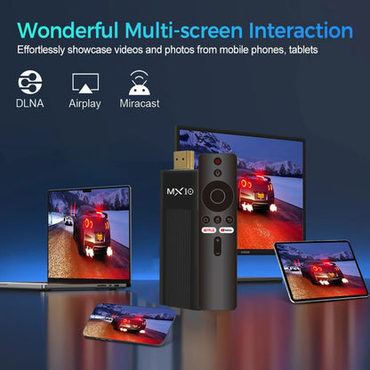 Ultra HD 4K Android TV Stick -F3 Stick Mini Home TV Stick H313 Quad Core Support 2.4/5G Dual Wifi 2GB RAM 16GB ROM