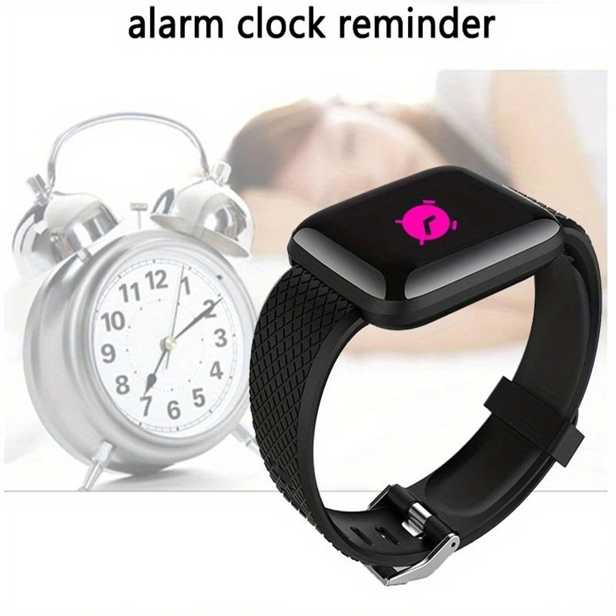 Smartwatch Men Women Wristwatches Smart Watch Message Fitness Monitor Bracelet Birthday Gift Electronic Clock for Android IOS