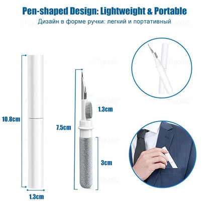 Bluetooth Earphones Cleaning Tool for Airpods Pro 3 2 1 Earbuds Case Cleaner Kit Cleaning Brush Pen for Xiaomi Iphone Earbuds