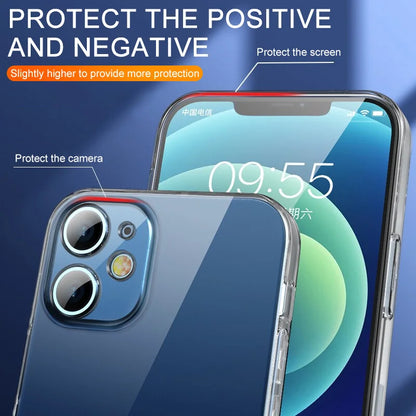 Ultra Thin Clear Phone Case for Iphone 11 12 13 14 15 16 17 Pro X XR XS Max Mini 7 8 plus Silicone Soft Transparent Back Cover